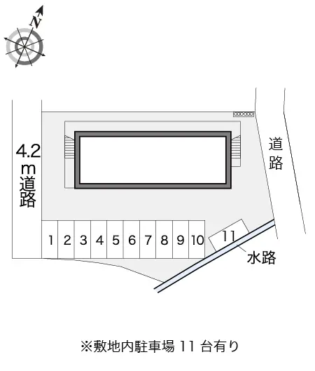 ★手数料０円★足柄上郡松田町松田惣領　月極駐車場（LP）